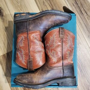 Kids Ariat WorkHog Wide Square Toe Boot